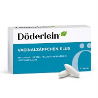 Döderlein Vaginalzäpfchen PLUS 10 Zäpfchen