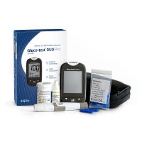 GLUCO TEST DUO Pro Set Blutzuckermessgerät mg/dl - 1Stk