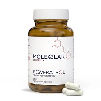 MOLEQLAR Resveratrol Trans-Resveratrol Kapseln - 60Stk