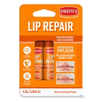 OKEEFFE\'S Lip Repair Lippenbalsam unparf.Dopp.Pack - 2X4.2g