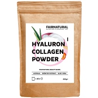 FAIRNATURAL Kollagen Hyaluron+Vitamin C Pulver - 450g - Aminosäurepräparate