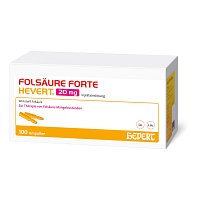 FOLSÄURE FORTE Hevert 20 mg Inj.-Lösung Amp.
