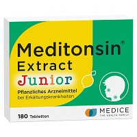 MEDITONSIN Extract Junior pflanzl.Erkältungstabl. - 180Stk