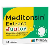 MEDITONSIN Extract Junior pflanzl.Erkältungstabl. - 90Stk