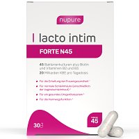 LACTO INTIM FORTE N45+Biotin+Vitamin B2 & B3 Kaps. - 30Stk