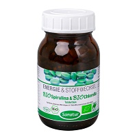 BIO SPIRULINA und Bio Chlorella Tabletten