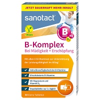 SANOTACT B-Komplex bei Müdigkeit+Erschöpfung Tabl.