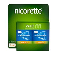 NICORETTE Fruit 2 mg Lutschtabletten gepresst - 80Stk - Raucherentwöhnung