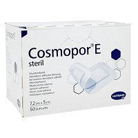 COSMOPOR E steril Wundverband 5x7,2 cm - 50Stk