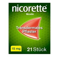Nicorette Nikotinpflaster 15 mg zur Unterstützung beim Aufhören 