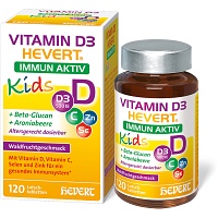 VITAMIN D3 HEVERT Immun Aktiv Kids Lutschtabletten