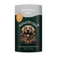 NATURDROPS Zahn & Maul Hero Kaustangen f.Hunde - 250g