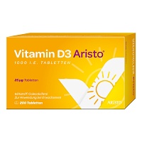 Vitamin D3 Aristo 1000 I.E. Tabletten (Colecalciferol)