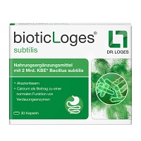 bioticLoges subtilis zur natürlichen Unterstützung des Darms