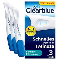 CLEARBLUE Schwangerschaftstest schnelle Erkennung - 3Stk