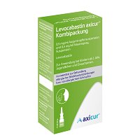 LEVOCABASTIN axicur Kombi.0,5 mg/ml 4ml AT+5ml NAS - 1Packungen