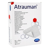 ATRAUMAN 5x5 cm steril Kompressen - 50Stk