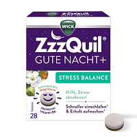 WICK ZzzQuil Gute Nacht+ Stress Balance - 28Stk