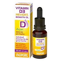 VITAMIN D3 HEVERT Bioaktiv Öl - 20ml - Für Senioren