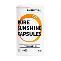 FAIRNATURAL Vitamin D3 2500 I.E.+K2 MK-7 all-trans