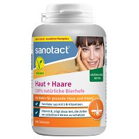 SANOTACT Haut+Haare Bierhefe Tabletten