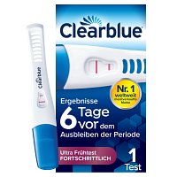 CLEARBLUE Schwangerschaftst.6 Tage vor 2 Hormone
