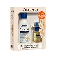 AVEENO Skin Rel.Bodyl.300ml+gratis Öl 50ml Giftset - 1Packungen