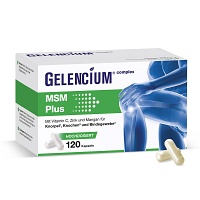 GELENCIUM MSM Plus Kapseln+Vitamin C hochdosiert