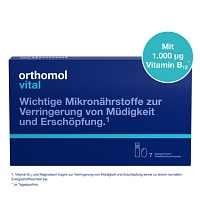ORTHOMOL Vital Trinkfläschchen/Kapseln Kombipack. - 7Stk - Für Frauen & Männer