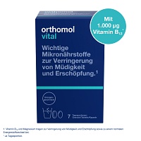 ORTHOMOL Vital Granulat/Tablette/Kapseln Orange - 7Stk - Für Frauen & Männer