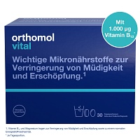 ORTHOMOL Vital Granulat/Tablette/Kapseln Orange - 30Stk - Für Frauen & Männer
