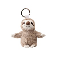 WARMIES Keyring Faultier braun