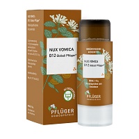 NUX VOMICA D 12 Globuli Pflüger Globulispender - 10g