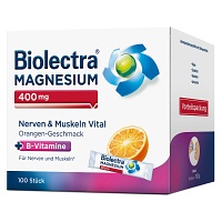 BIOLECTRA Magnesium 400 mg Nerven & Muskeln Vital - 100Stk