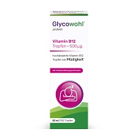 GLYCOWOHL Vitamin B12 Tropfen 500 µg bei Müdigkeit - 50ml