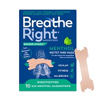 BREATHE Right Besser Atmen Nasenpflaster Menthol