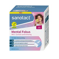 SANOTACT Mental Fokus Pulver Direktstick - 20Stk