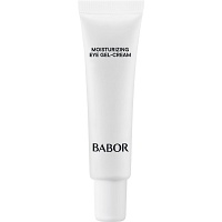 Eine kleine, schmale Tube für Augencreme mit einer spitzen Dosieröffnung und einem passenden Drehdeckel.