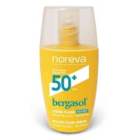 NOREVA Bergasol Sonnenfluid Taschenformat LSF 50+ - 30ml