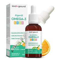 KINDGESUND Algenöl Omega-3 Kids DHA & EPA Orange - 50ml