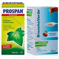 PROSPAN HUSTENSAFT + BRONCHOVERDE SAFT - 2X100ml