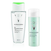 Vichy Normaderm Rein Mizel + Normaderm Feucht Pf - 200+50ml