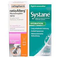 Ratioallerg Heuschnupfen + Systane Hydration - 2X10ml