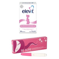 Be Sure Schwangerschaftstest + Elevit 1 Kinderw - 1+90Stk