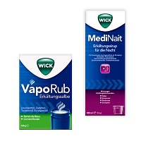 Wick MediNait + Wick VapoRub Erkältungssalbe - 180+100Stk - WICK