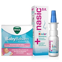 Nasic fuer Kinder OK - Wick Babybalsam - 10+50Stk