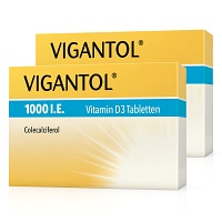 VIGANTOL 1000IE VIT D3 - DOPPELPACK - 2X200Stk