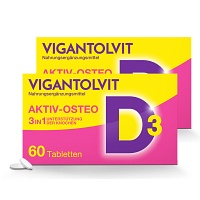 Vigantolvit Vit D3 K2 Cal - Doppelpack - 2X60Stk