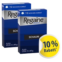 Regaine Maenner Schaum 5% - Doppelpack - 6X60ml