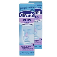 Olynth Plus 0.05%/5% Kinder - Doppelpack - 2X10ml